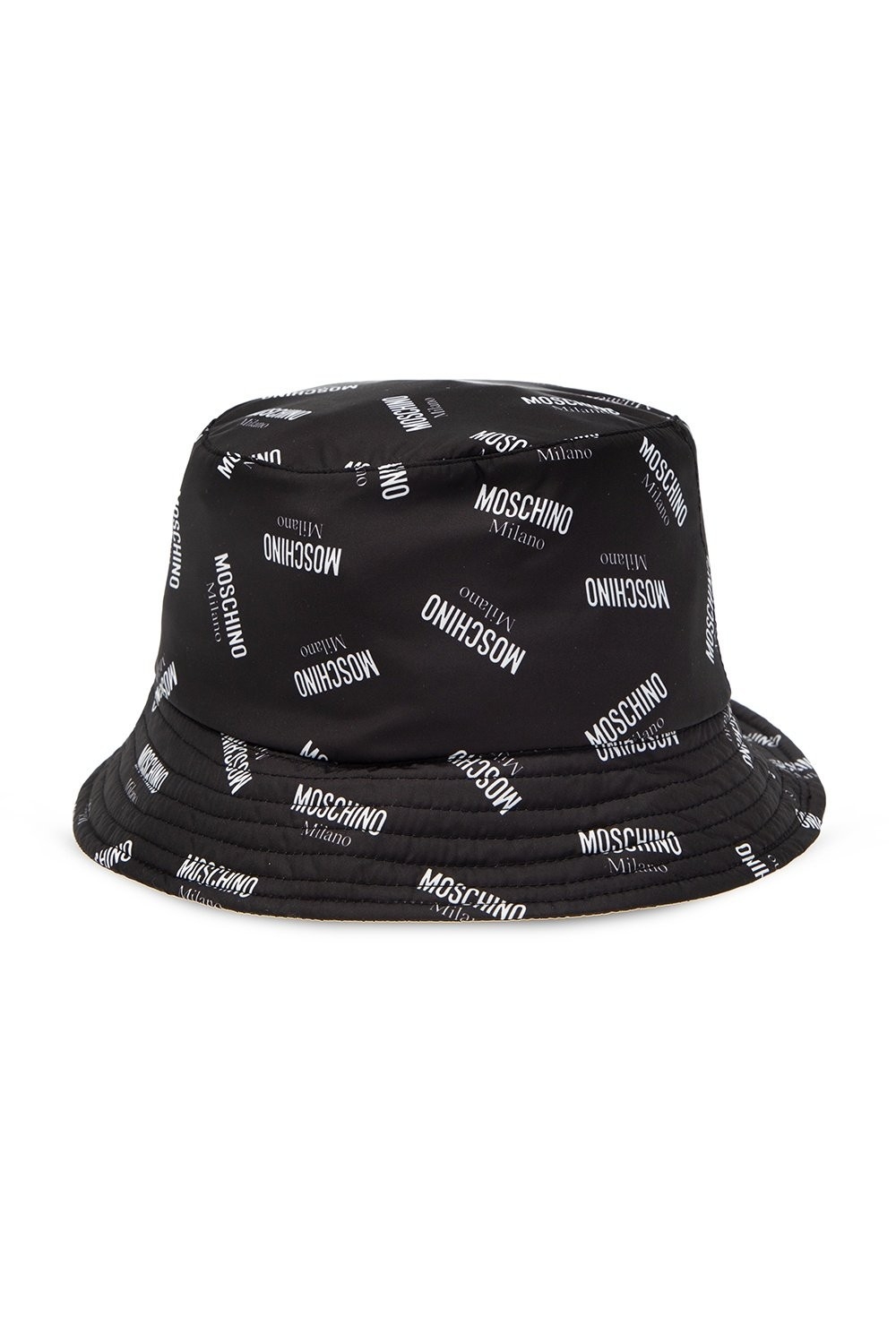 Moschino Moschino All-Over Logo Printed Bucket Hat